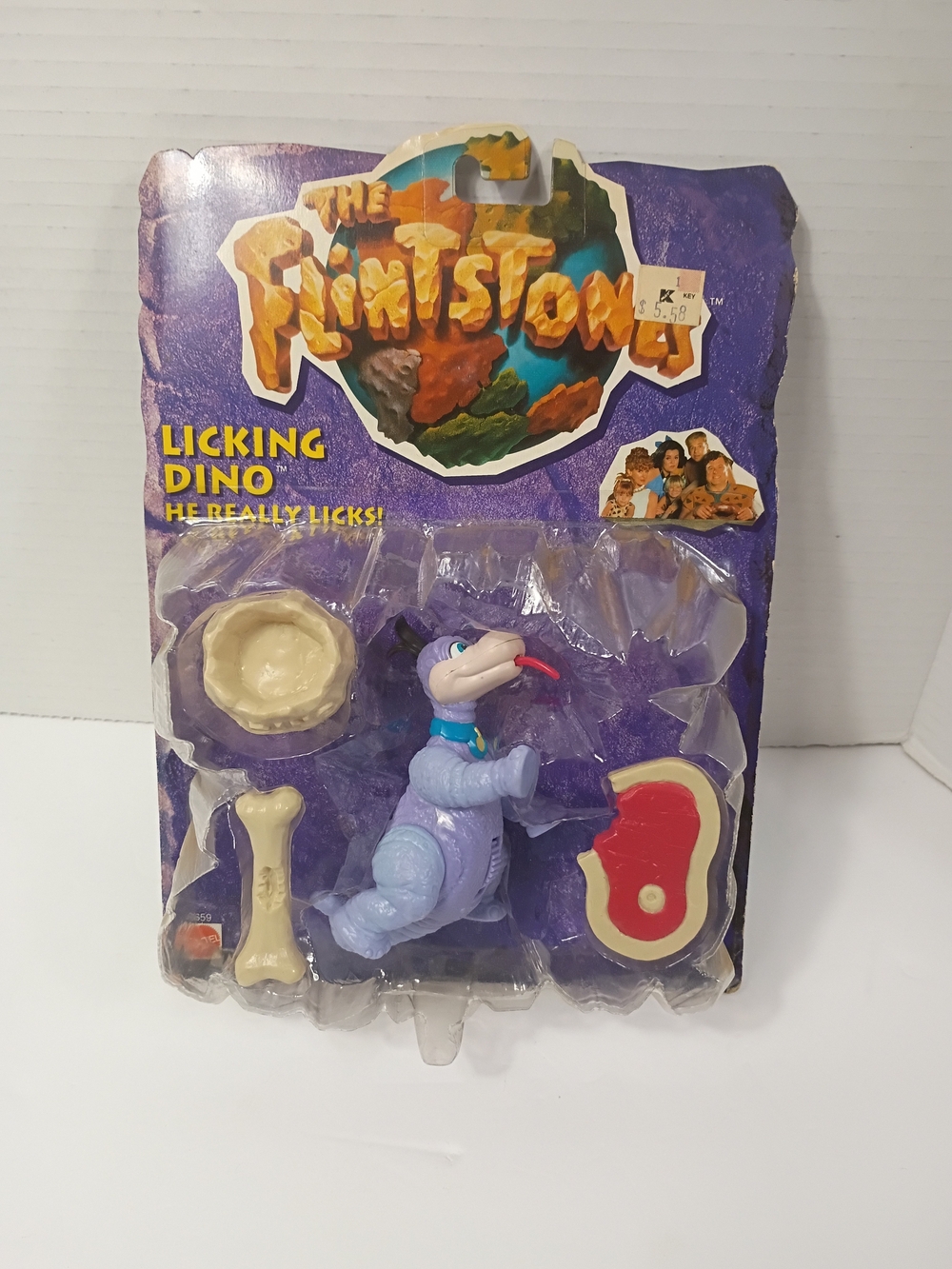 Licking Dino Purple Figure with Accessories